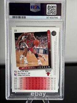 Michael Jordan Bulls 1993 Upper Deck Basketball Card #23 PSA 10