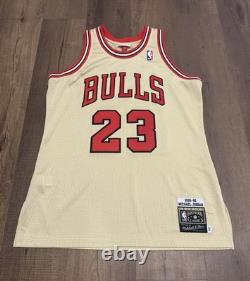 Michael Jordan Bulls'95 M&N Premium Authentic Jersey 44/L