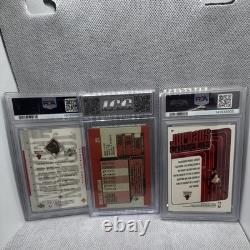 Michael Jordan Bulls Upper Deck/Victory 1999 3-Card Lot #4 #23 #426