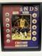 Michael Jordan Bulls and Magic Johnson Lakers NBA Rings Framed