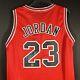 Michael Jordan CHICAGO BULLS #23 Hand Signed Red JERSEY Autograph Hologram & COA