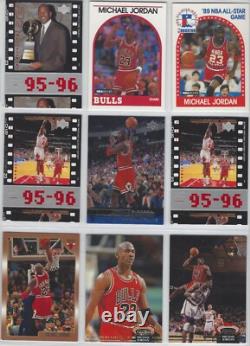 Michael Jordan & CHICAGO BULLS Basketball Card Collection (300 Cards)