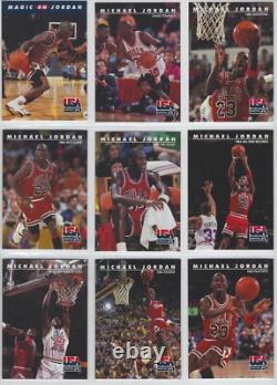 Michael Jordan & CHICAGO BULLS Basketball Card Collection (300 Cards)