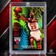 Michael Jordan Card 90'S PREMIUM HOLO FOIL SP INSERT AUTHENTIC BULLS JERSEY #23