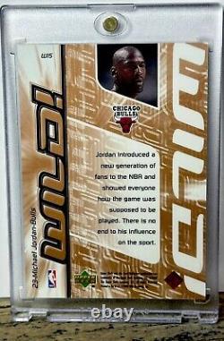 Michael Jordan Card 90's INSERT RAINBOW HOLO FOIL SSP RARE? BULLS JERSEY #23