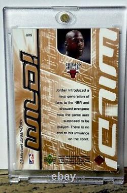 Michael Jordan Card 90's INSERT RAINBOW HOLO FOIL SSP RARE? BULLS JERSEY #23