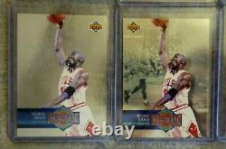 Michael Jordan Card Lot 1990's Inserts Rare