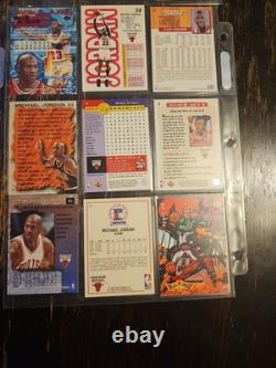 Michael Jordan Card Lot Chicago Bulls Basketball cards 48 Cards
