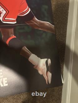 Michael Jordan Cardboard Standup Gatorade Super Rare Mint Condition Fuels t