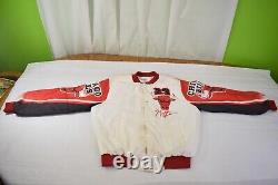 Michael Jordan Chalk Line Jacket Vintage Chicago Bulls Mens L 90's