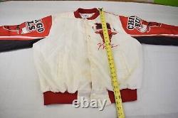 Michael Jordan Chalk Line Jacket Vintage Chicago Bulls Mens L 90's