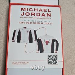 Michael Jordan Chicago Bulls 1990-91 Game Worn Warm Up Jacket NBA Basketball
