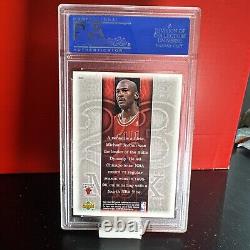 Michael Jordan, Chicago Bulls 1999 Upper Deck Mvp Card #202 Psa Gem Mint 10