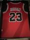 Michael Jordan Chicago Bulls #23 Signed Framed Basketball Jersey Autograph