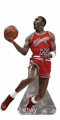 Michael Jordan Chicago Bulls 6FT 8IN Life Size Standee Basketball Cutout