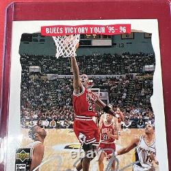 Michael Jordan Chicago Bulls Autographed Trading Card COA AUTHENTIC Hologram VTG