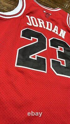 Michael Jordan Chicago Bulls Jersey Tank Top Nike Team NBA 50 XL Length + 2 P0