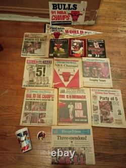 Michael Jordan Chicago Bulls Lot. NBA Championship Jordan shoes Big Lot