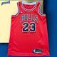 Michael Jordan Chicago Bulls Nike Icon Edition Swingman Jersey Men's S 40 Rare