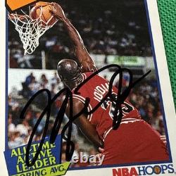 Michael Jordan Chicago Bulls Signed Autographed Trading Card COA Hologram