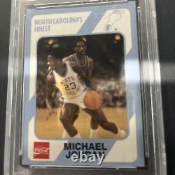 Michael Jordan Coca Cola PSA 8 UNC #17 INVEST Collector Last Dance MAN CAVE GIFT