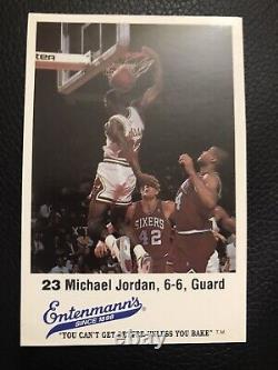 Michael Jordan Entenmann's Card Blank Back