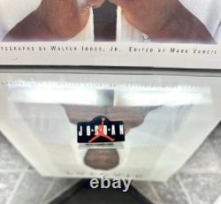 Michael Jordan Factory Sealed 1994 Rare Air Tribute Set withSealed Book & Hat Pin