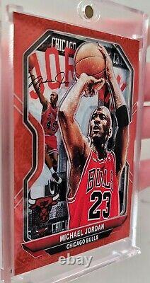 Michael Jordan Fleer Skybox Chicago Bulls Custom Art Card