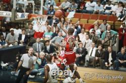 Michael Jordan Framed 1989 8x10 Film Pro Print 1/23 Rare Stands Shot with Pro SLR