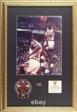 Michael Jordan Framed Bulls Upper Deck Timeline Photo Display With 1993