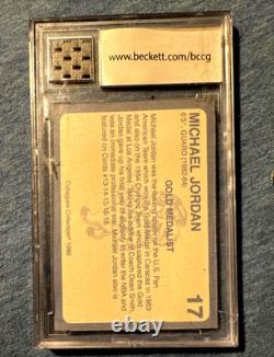 Michael Jordan Game Used Jersey BCCG 10 NC College 1989 Beckett Chicago Bulls #1