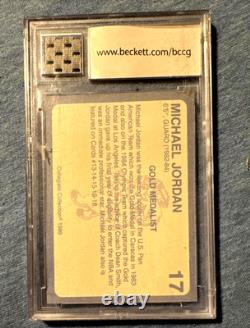 Michael Jordan Game Used Jersey BCCG 10 NC College 1989 Beckett Chicago Bulls #1