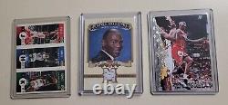 Michael Jordan Game Used Jersey Card, Tricard, And Hes Back In Silver