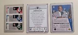 Michael Jordan Game Used Jersey Card, Tricard, And Hes Back In Silver