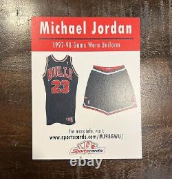Michael Jordan Game Worn Jersey