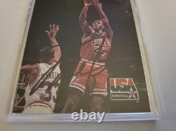 Michael Jordan Hand-Signed Auto 1992 SkyBox USA NBA All-Time Records #45 WithCOA