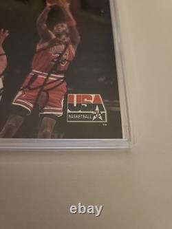 Michael Jordan Hand-Signed Auto 1992 SkyBox USA NBA All-Time Records #45 WithCOA
