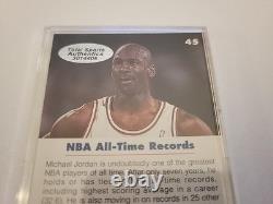 Michael Jordan Hand-Signed Auto 1992 SkyBox USA NBA All-Time Records #45 WithCOA