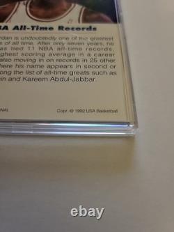 Michael Jordan Hand-Signed Auto 1992 SkyBox USA NBA All-Time Records #45 WithCOA