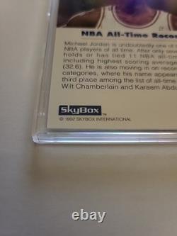 Michael Jordan Hand-Signed Auto 1992 SkyBox USA NBA All-Time Records #45 WithCOA