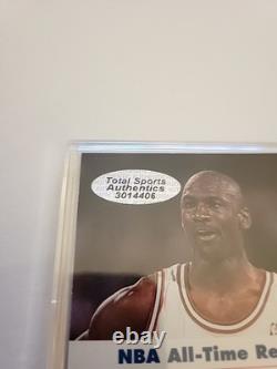 Michael Jordan Hand-Signed Auto 1992 SkyBox USA NBA All-Time Records #45 WithCOA