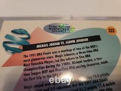 Michael Jordan Hand-Signed Autograph 1991 SkyBox Michael VS. Magic #333 WithCOA