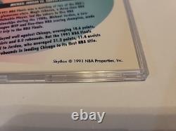 Michael Jordan Hand-Signed Autograph 1991 SkyBox Michael VS. Magic #333 WithCOA