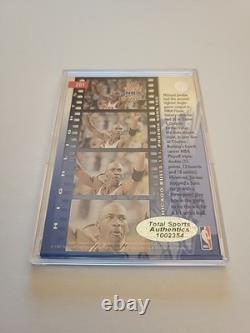 Michael Jordan Hand-Signed Autograph 1993-94 UD NBA Finals Highlights #201 WithCOA