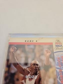 Michael Jordan Hand-Signed Autograph 1993-94 UD NBA Finals Highlights #201 WithCOA