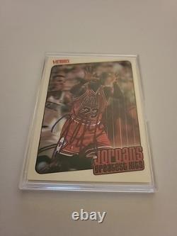 Michael Jordan Hand-Signed Autograph 1999 UD Jordan's Greatest Hits #417 WithCOA