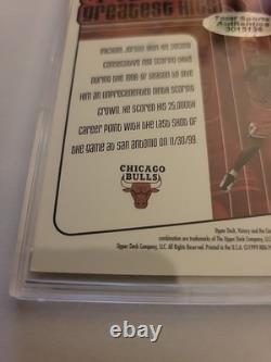 Michael Jordan Hand-Signed Autograph 1999 UD Jordan's Greatest Hits #417 WithCOA