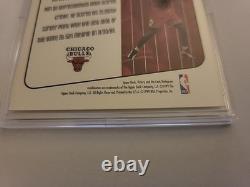 Michael Jordan Hand-Signed Autograph 1999 UD Jordan's Greatest Hits #417 WithCOA