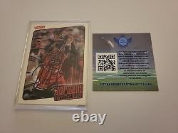 Michael Jordan Hand-Signed Autograph 1999 UD Jordan's Greatest Hits #417 WithCOA