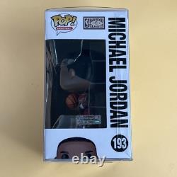 Michael Jordan Hand Signed COA Funko Pop! Basketball #193 Chicago Bulls Hologram